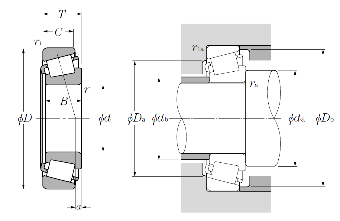 Ступичный подшипник 4T-LM102949/LM102910
