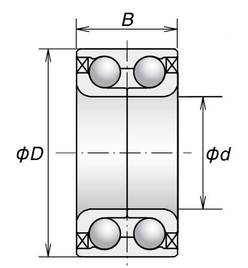 Подшипник кондиционера ZA-35BD219T1XDDUK-01