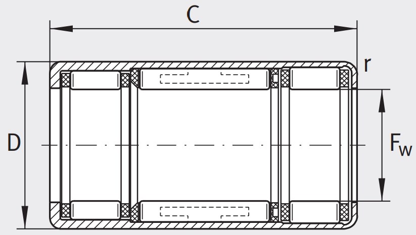 Обгонная муфта HFL 2026-L564
