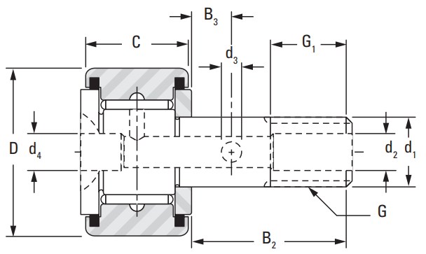 Опорный ролик CR-20