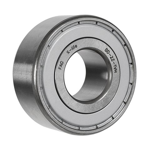Двухрядный шариковый подшипник 3205 BD XL 2Z TVH