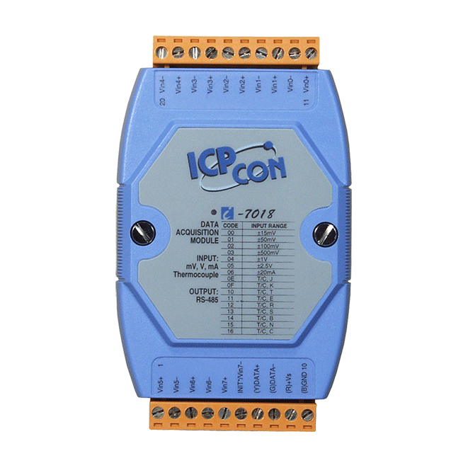 Модуль удаленного ввода-вывода I-7018