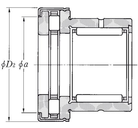 Комбинированный подшипник NKXR 25 T2Z