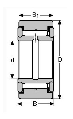 Опорный ролик YCRS-22 (KOYO)