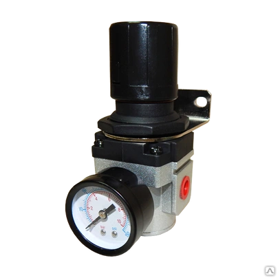 AR3000-03 Регулятор давления в комплекте с манометром и кронштейном G3/8"