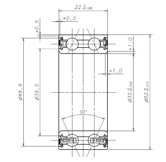 Подшипник кондиционера 35BD5222.T1XDDUM2CG01