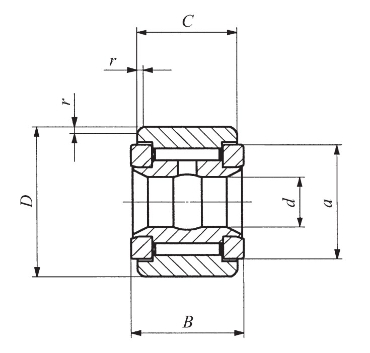 Опорный ролик CRY 22 VUU IKO