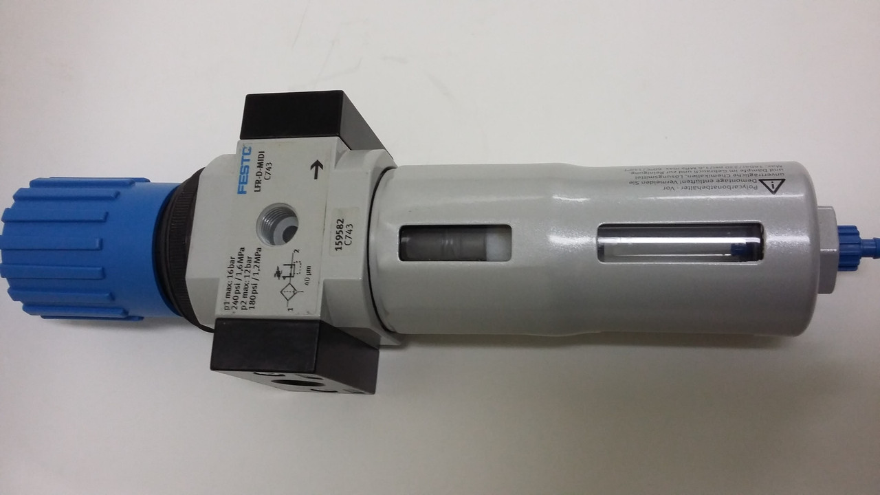 Фильтр-регулятор LFR-1/2-D-5M-O-MIDI-A FESTO