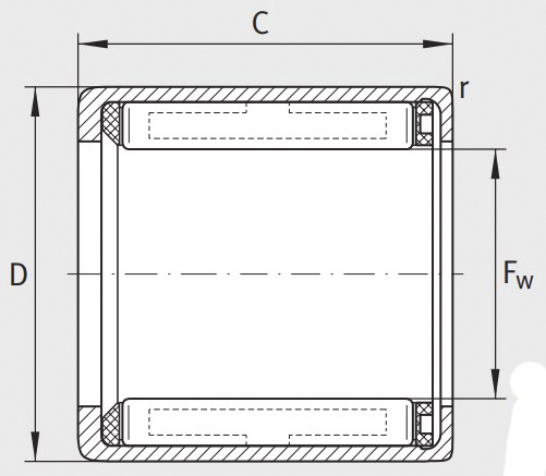Обгонная муфта HF 3520 L564