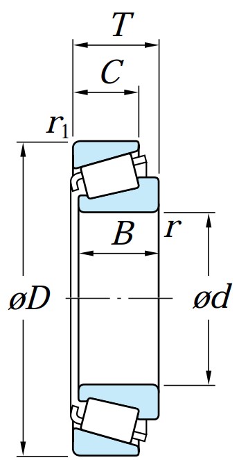 Ступичный подшипник HM 803149/110