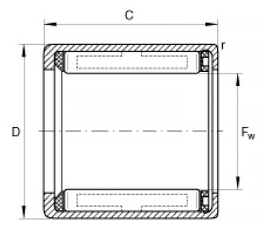 Обгонная муфта HF 1012 -L564