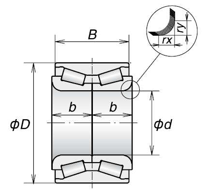 Ступичный подшипник ZA-34BWD04 BCA70