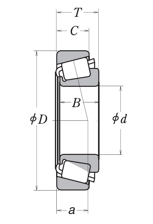 Ступичный подшипник LM102949R/910R