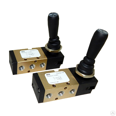 3/2, 5/2 Пневмораспределители TSV с ручным управлением