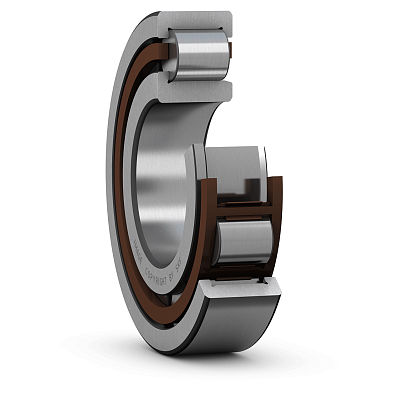 Цилиндрический, радиальный роликовый подшипник NJ 307 ECP/C4