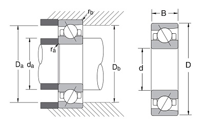 Сверхточный подшипник 7004 CTRSULP3