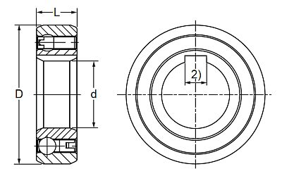 Обгонная муфта CSK 12 P