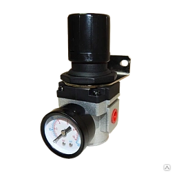 AR3000-03 Регулятор давления в комплекте с манометром и кронштейном G3/8"