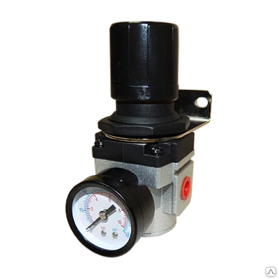 AR3000-03 Регулятор давления в комплекте с манометром и кронштейном G3/8"
