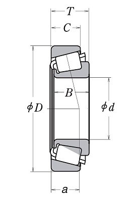 Ступичный подшипник LM 11949R/LM11910R