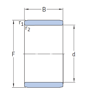 Внутреннее кольцо IR 20x25x20.5