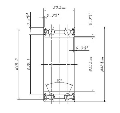 Подшипник кондиционера EP35BD4820T1XDDUM-01