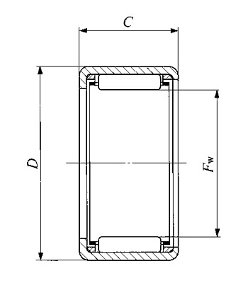 Игольчатый подшипник TA 1420 Z (IKO)
