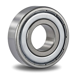 Однорядный шариковый подшипник 6001 ZZ CM FG