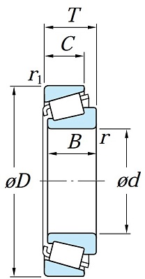Ступичный подшипник HM 803149/110