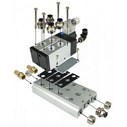 Плиты для монтажа пневмораспределителей
