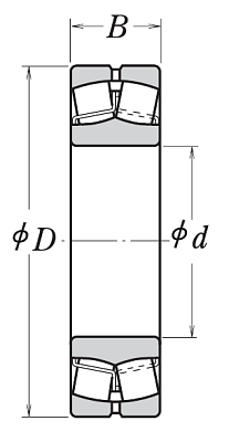Сферический роликовый подшипник 21313 EAE4 C3