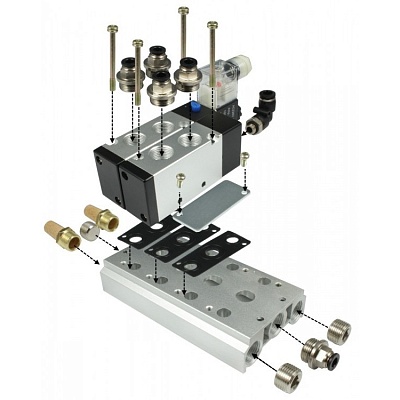 Плиты для монтажа пневмораспределителей